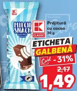 Kaufland Prăjitură cu cacao Ofertă