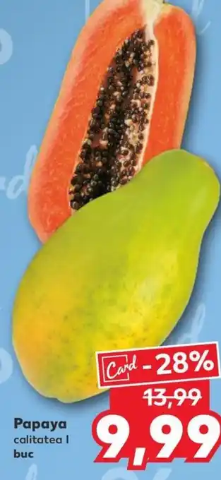 Kaufland Papaya Ofertă