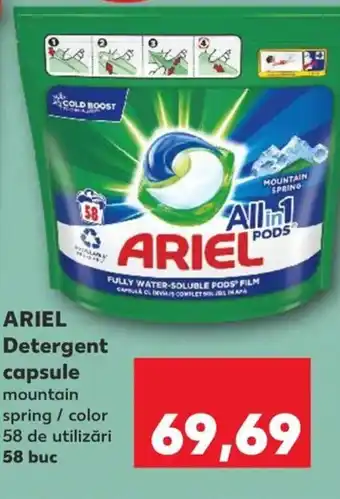 Kaufland ARIEL Detergent capsule Ofertă