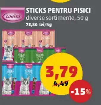 Penny STICKS PENTRU PISICI Ofertă