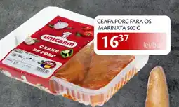 Unicarm CEAFA PORC FARA OS MARINATA 500 G Ofertă