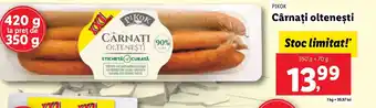 Lidl PIKOK Cârnaţi olteneşti Ofertă
