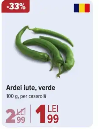 Carrefour Market Ardei iute, verde Ofertă
