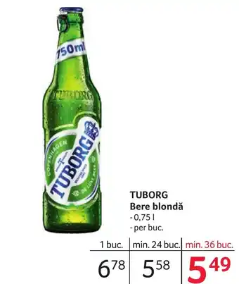 Selgros TUBORG Bere blondǎ Ofertă