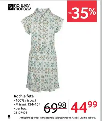 Selgros Rochie fete Ofertă