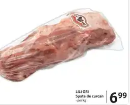 LILI GRI Spate de curcan