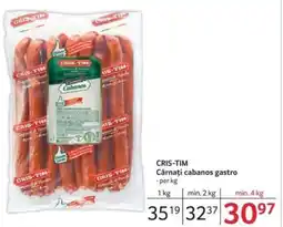CRIS-TIM Cârnaţi cabanos gastro
