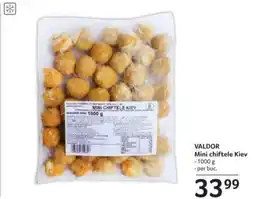 Selgros VALDOR Mini chiftele Kiev Ofertă