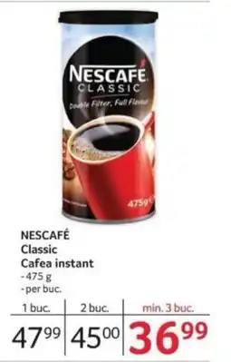 Selgros NESCAFÉ Classic Cafea instant Ofertă