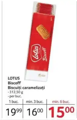 Selgros LOTUS Biscoff Biscuiți caramelizați Ofertă