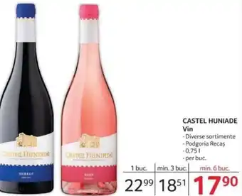 Selgros CASTEL HUNIADE Vin Ofertă