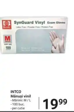 INTCO Mănuși vinil