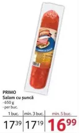 PRIMO Salam cu șuncă