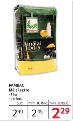 Selgros PAMBAC Mǎlai extra Ofertă