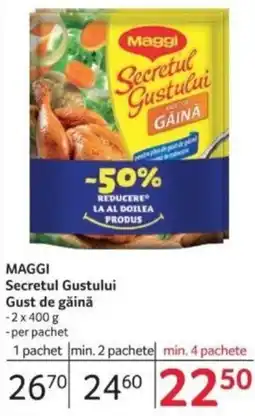 Selgros MAGGI Secretul Gustului Gust de găină Ofertă