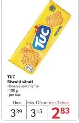 Selgros TUC Biscuiți sărați Ofertă