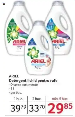 Selgros ARIEL Detergent lichid pentru rufe Ofertă