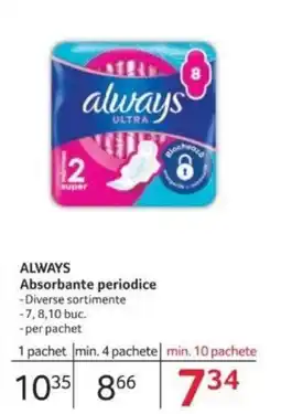 ALWAYS Absorbante periodice