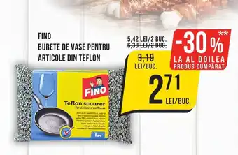 Mega Image FINO BURETE DE VASE PENTRU ARTICOLE DIN TEFLON Ofertă