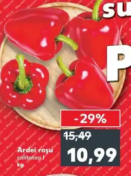 Kaufland Ardei roşu Ofertă