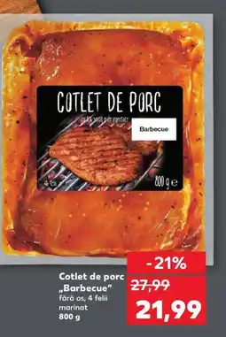 Kaufland Cotlet de porc „Barbecue Ofertă