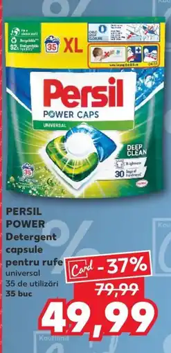 Kaufland PERSIL POWER Detergent capsule pentru rufe Ofertă