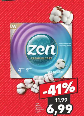Kaufland Zen Hârtie igienică Ofertă