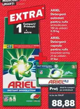 Kaufland ARIEL Detergent automat pentru rufe Ofertă