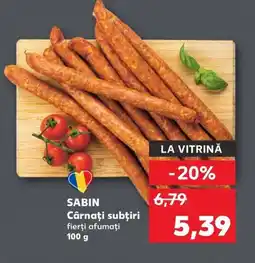 Kaufland SABIN Cârnaţi subţiri Ofertă