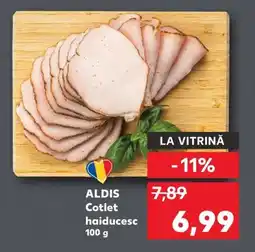 Kaufland ALDIS Cotlet haiducesc 100 g Ofertă