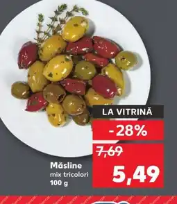 Kaufland Măsline mix tricolori Ofertă