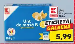 Kaufland Unt 65% grăsime Ofertă