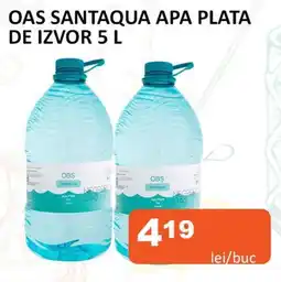 OAS SANTAQUA APA PLATA DE IZVOR 5L