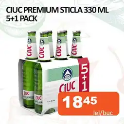 Unicarm CIUC PREMIUM STICLA 330 ML 5+1 PACK Ofertă