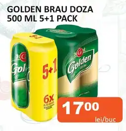 Unicarm GOLDEN BRAU DOZA 500 ML 5+1 PACK Ofertă