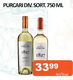 Unicarm PURCARI DIV. SORT. 750 ML Ofertă
