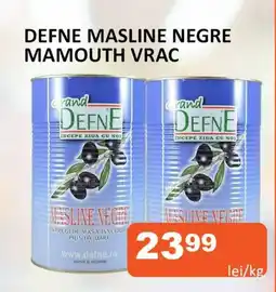 Unicarm DEFNE MASLINE NEGRE MAMOUTH VRAC Ofertă
