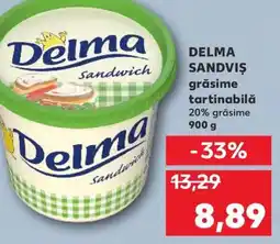 DELMA SANDVIS grăsime tartinabilă