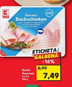 Kaufland Șuncă Gourmet Ofertă