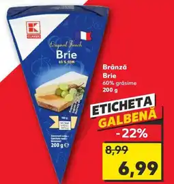 Kaufland Brânză Brie Ofertă