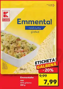 Kaufland Emmentaler ras Ofertă