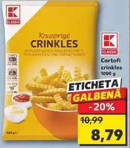 Kaufland Cartofi crinkles Ofertă