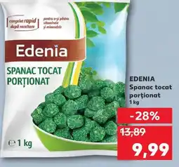 Kaufland EDENIA Spanac tocat porţionat Ofertă