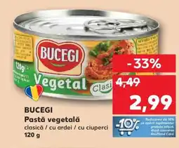 BUCEGI Pastă vegetală