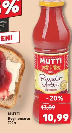 Kaufland MUTTI Roşii pasate Ofertă