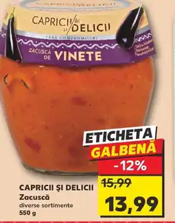 Kaufland CAPRICII ŞI DELICII Zacuscă Ofertă