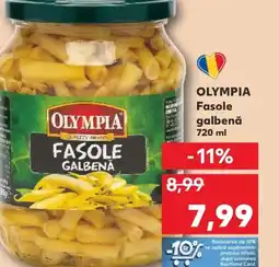Kaufland OLYMPIA Fasole galbenă Ofertă