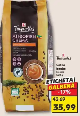 Kaufland Cafea boabe Ofertă