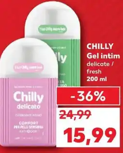 Kaufland CHILLY Gel intim Ofertă