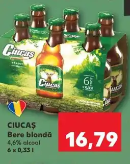 Kaufland CIUCAŞ Bere blondă Ofertă